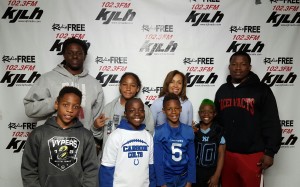 Mike Evans and youth
