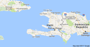 map of haiti