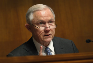 Senate Judiciary Committee Chairman Sen. Jeff Sessions (R-AL) makes opening remarks to a panel of Department of Homeland Security officials John Wagner, deputy assistant commissioner of the U.S. Customs and Border Protection's Office of Field Operations; Anh Duong, director of Border and Maritime Division of Homeland Security's Advanced Research Projects Agency; Craig Healy, assistant director of Immigration and Customs Enforcement's National Security Investigations Division; and Rebecca Gambler,director of Homeland Security and Justice Issues of the U.S. Government Accountability Office, as they testify about the unimplemented biometric exit tracking system before the Senate Subcommittee on Immigration and the National Interest, 在华盛顿, DC, 扬. 20, 2016. (CBP Photo by Glenn Fawcett)